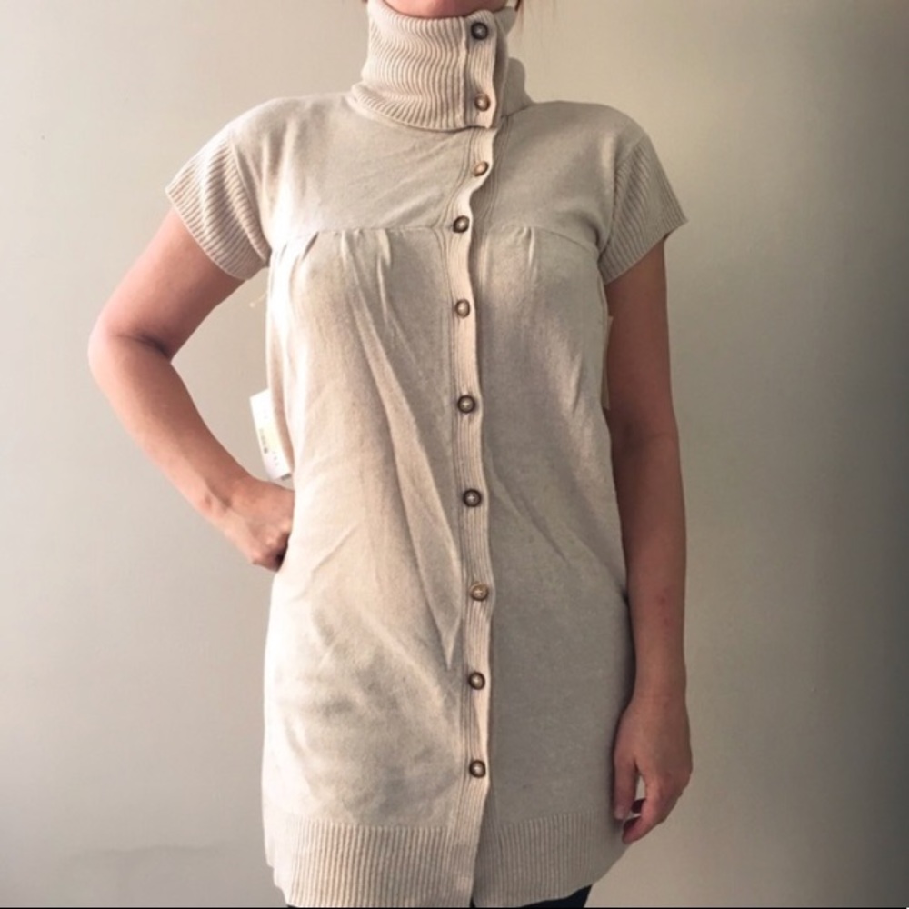 Lily McNeal cashmere sweater dress or cardigan